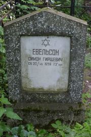 Евельсон Симон Гиршевич, Москва, Востряковское кладбище